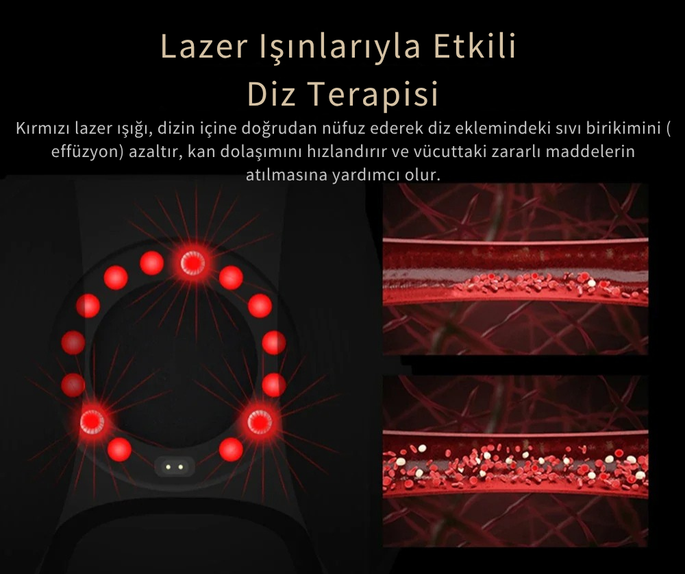 Houfor 2.0 - 4’ü 1 Arada Diz Terapi Cihazı