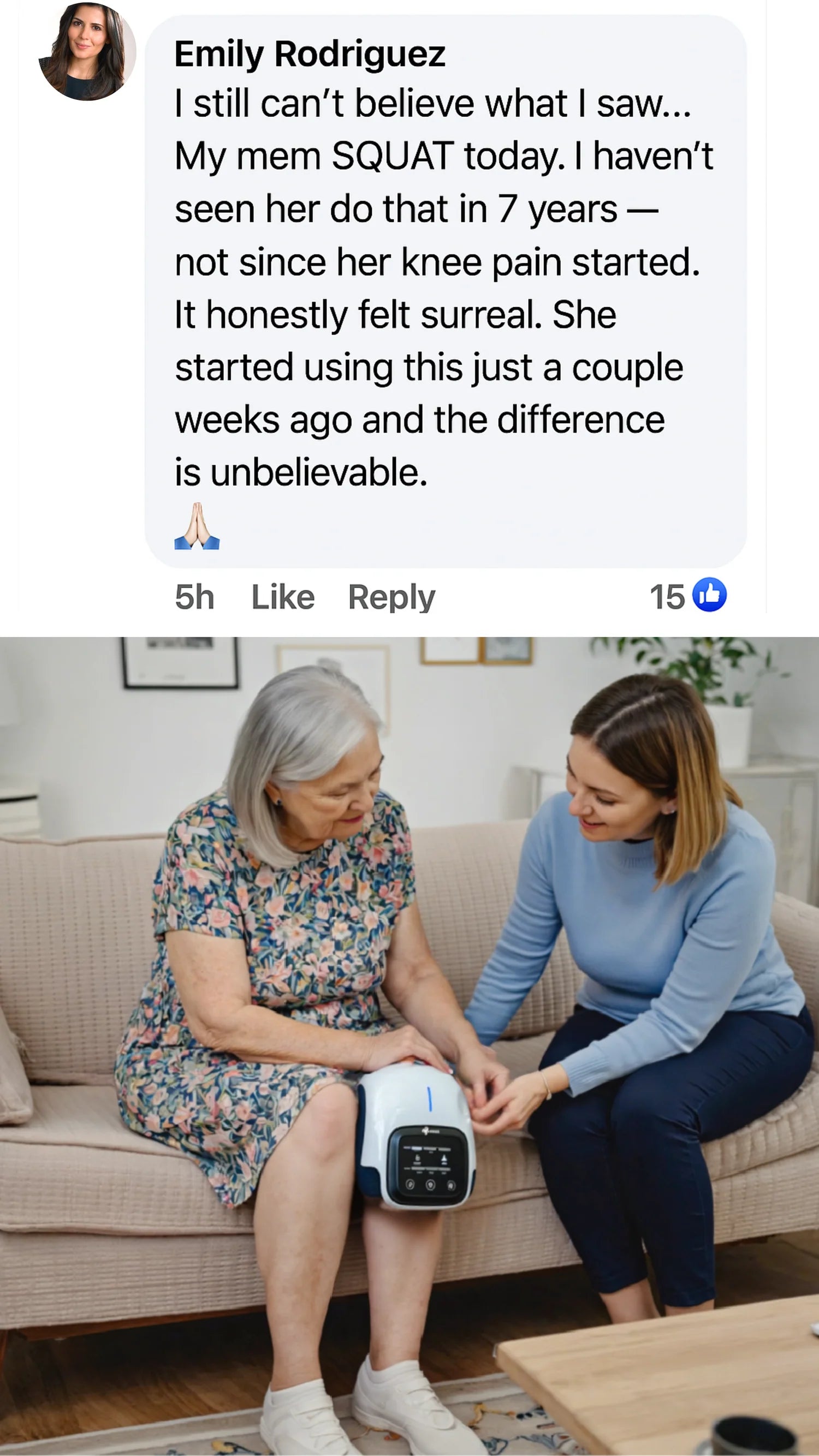 Houfor 2.0 – 4-in-1 Knee Therapy Device